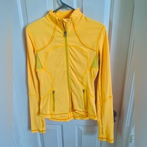 Lululemon Yellow Define Jacket Size 6
